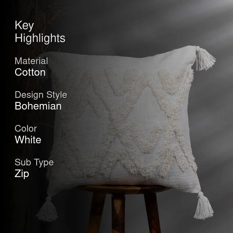 Chevra II Tufted Cushion Cover media 2