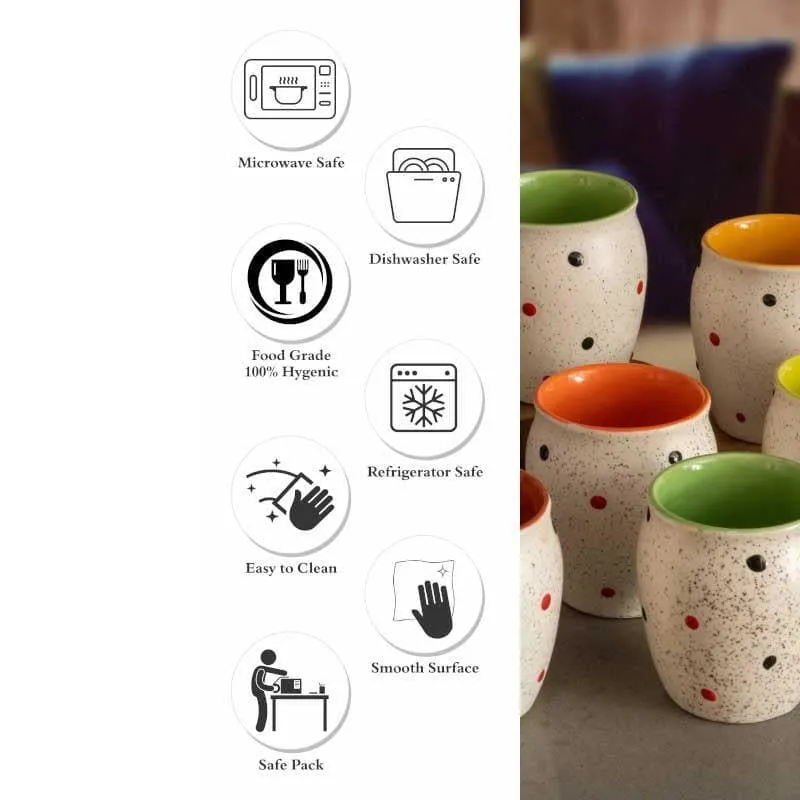 Poppy Pill Mug - Set Of Six media 5