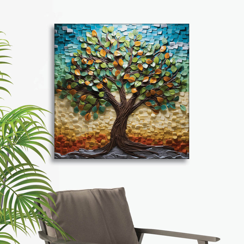 Itto Tree Canvas Wall Painting