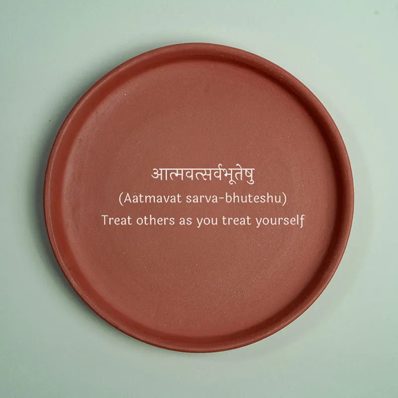 Aatmavat Terracotta Wall Plate media 5