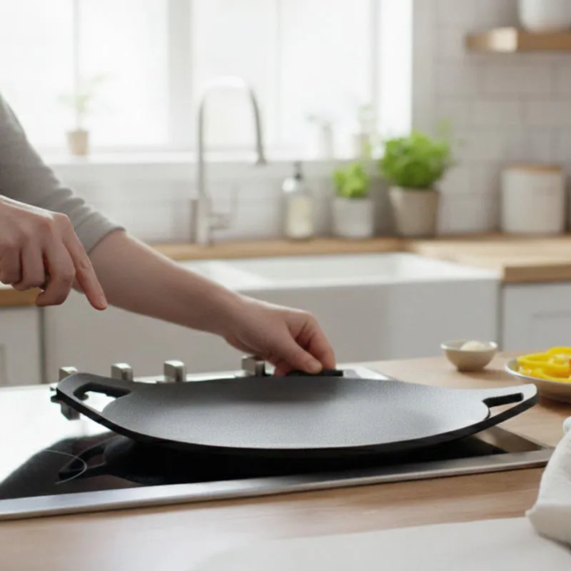 Duogriep Cast Iron Dosa Tawa - 28 cm media 1