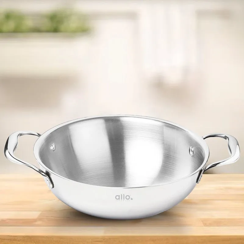 Panzo Induction Base Kadhai - 1200 mL media 4