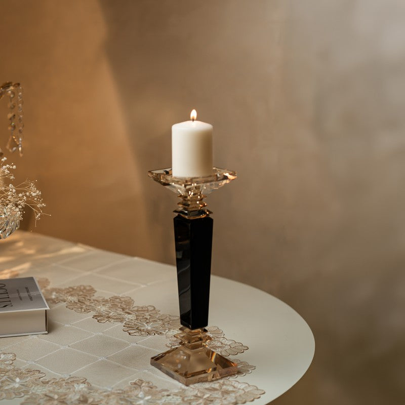 Elegance Crystal Candle Holder - Medium media 4