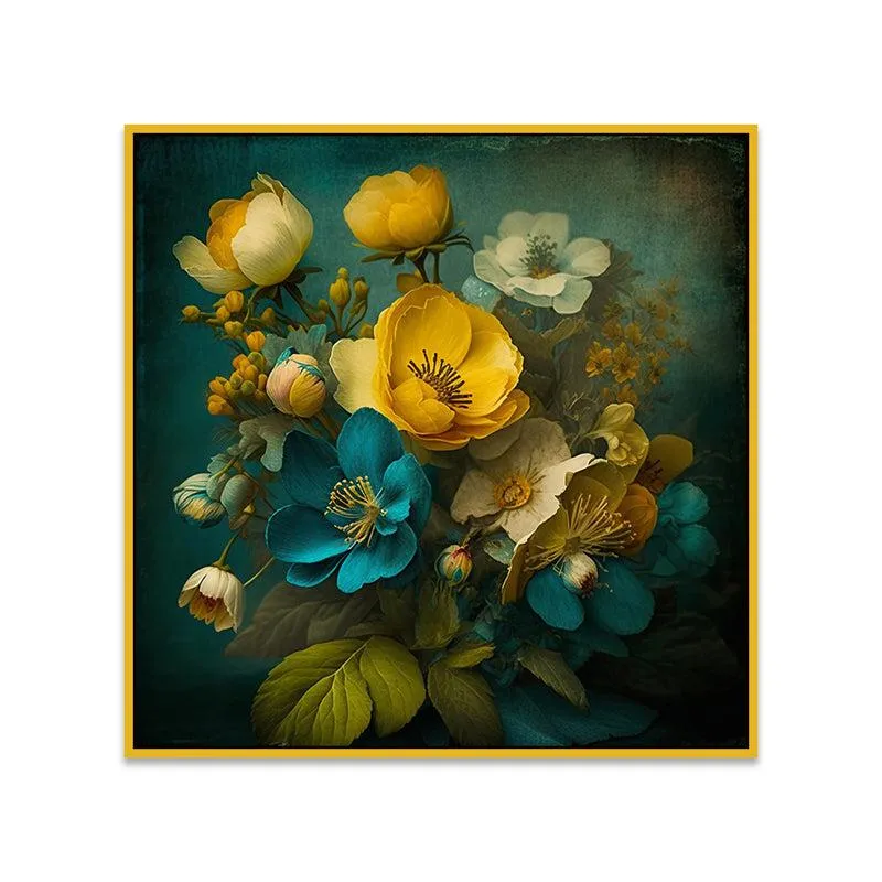 Fresh Blooms Wall Painting media 5