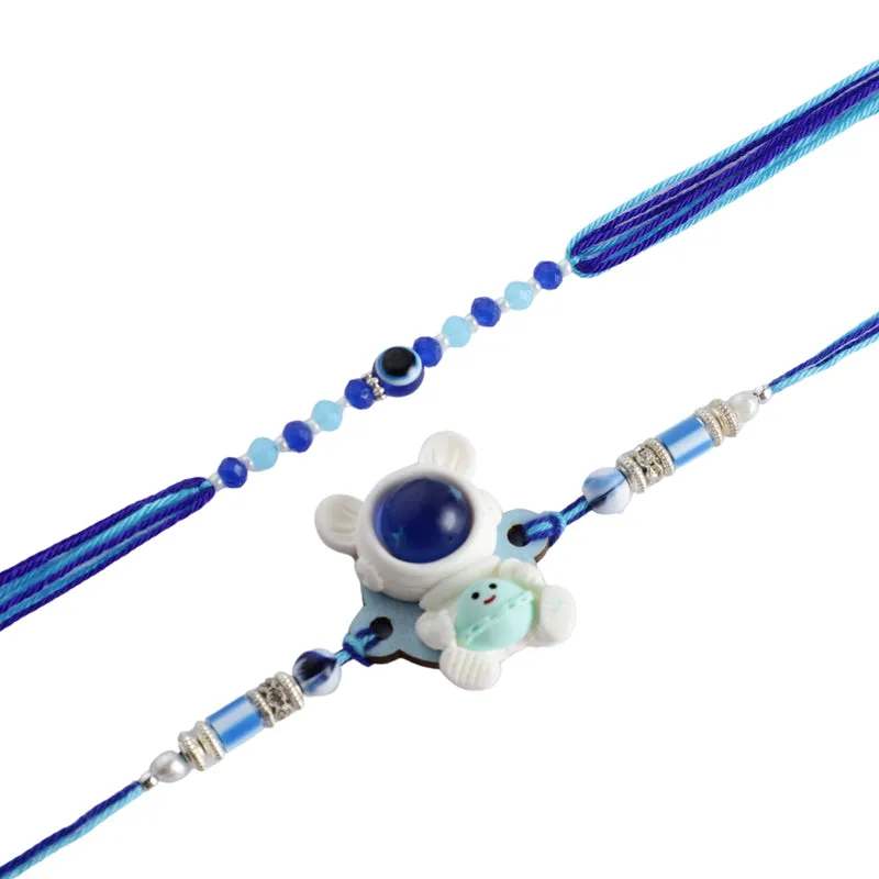 Astro III Rakhi with Roli Chawal - Three Piece Set media 5