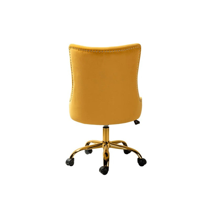 Seatra Neem Wood Office Chair - Yellow media 4
