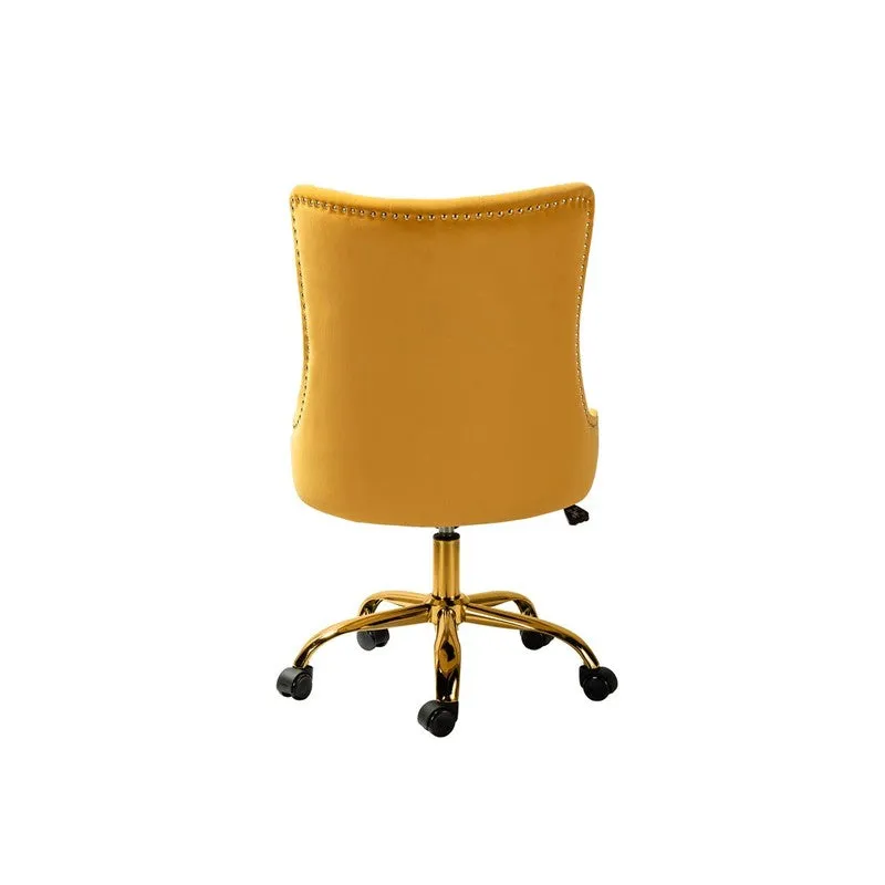 Seatra Neem Wood Office Chair - Yellow media 4