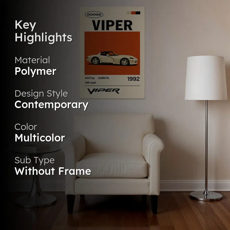 Dodge Viper Legacy Wall Poster media 2