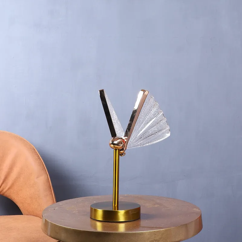 Titly Iron Table Lamp - Gold,Transparent media 3