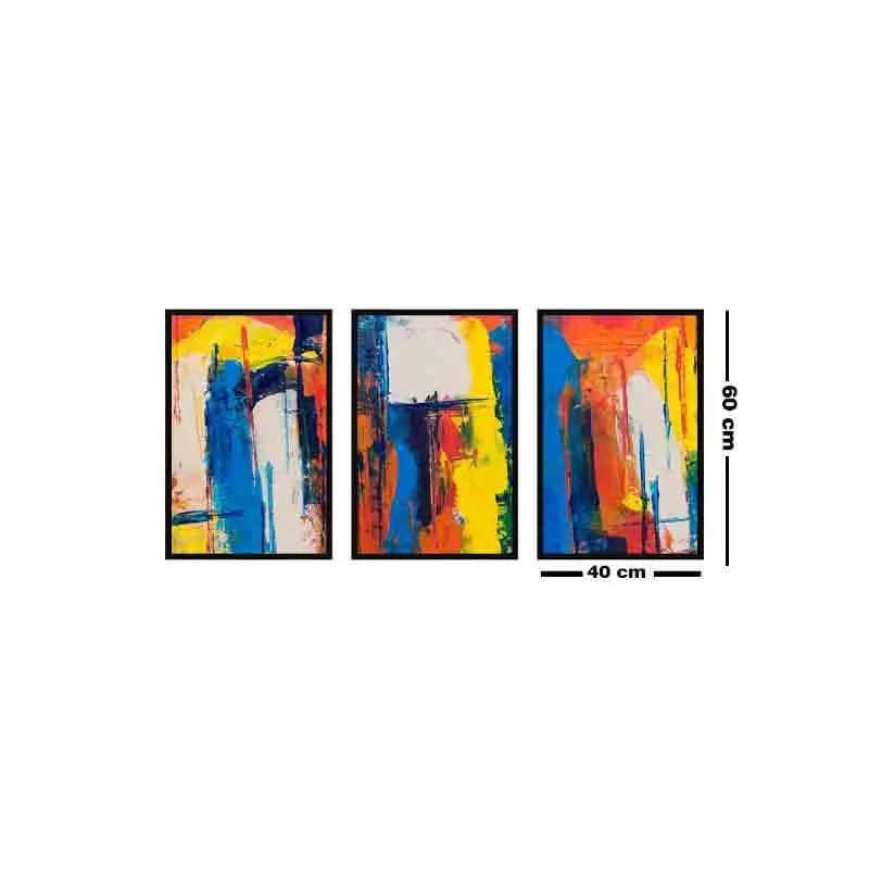 Prismatic Wall Art - Set Of Three media 6