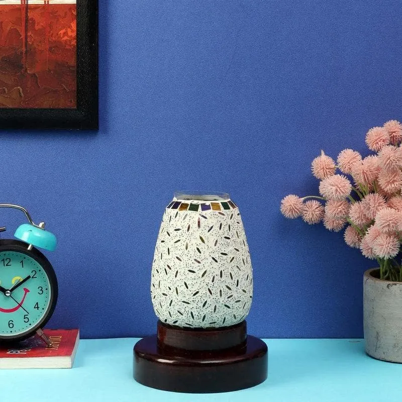 Soulful Mosaic Glass Table Lamp - Multicolor media 3