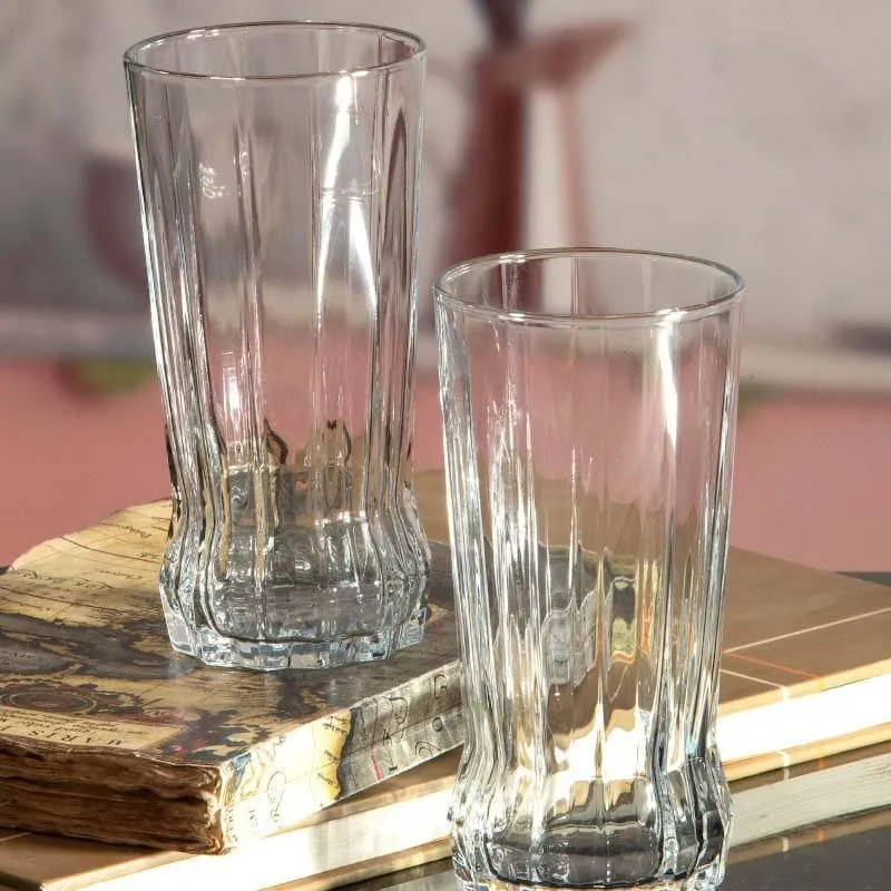 Mozzira Glass Tumbler (285 ML) - Set Of Six media 6
