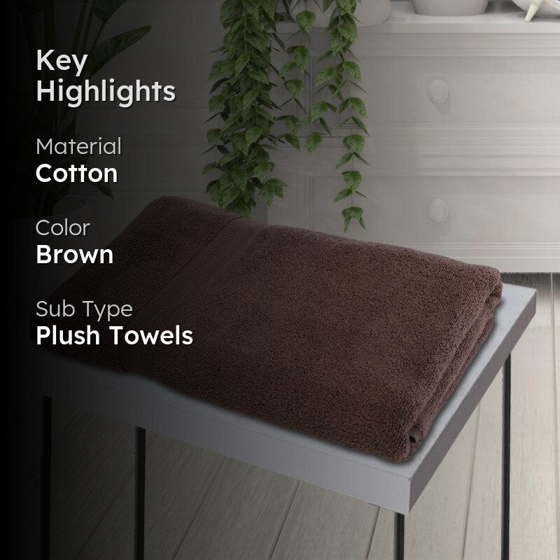 Miorah Bath Towel - Brown media 2