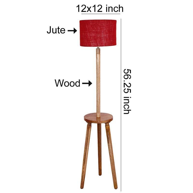 Tripod Floor Lamp - Red media 7