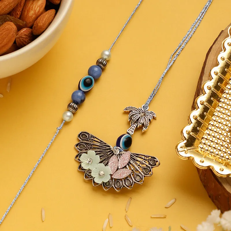 Dua Evil Eye Rakhi Hamper media 4
