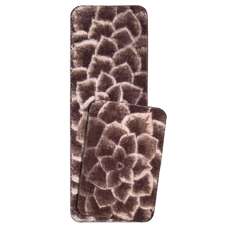 Saral Home Petal Anti-Skid Bathmat - Two Piece Set media 5