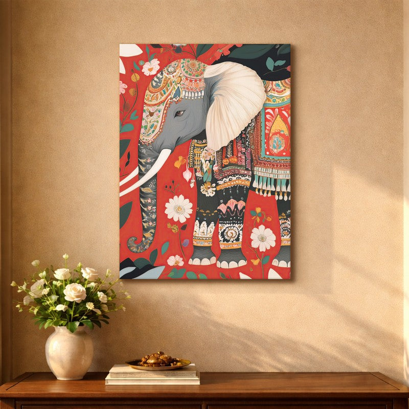 Elephant of Eternal Canvas Wall Art & Paintings media 5