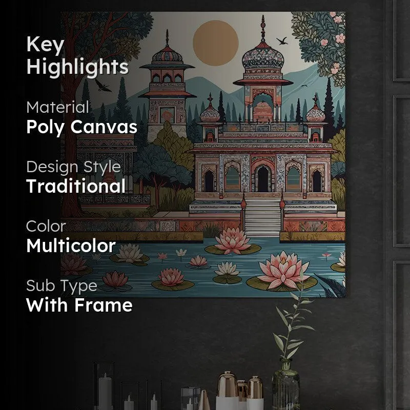 Indian Raj Mahal Wall Painting media 2