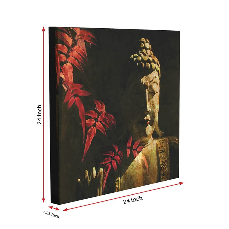 Buddha In Shadow Canvas Wall Art media 8