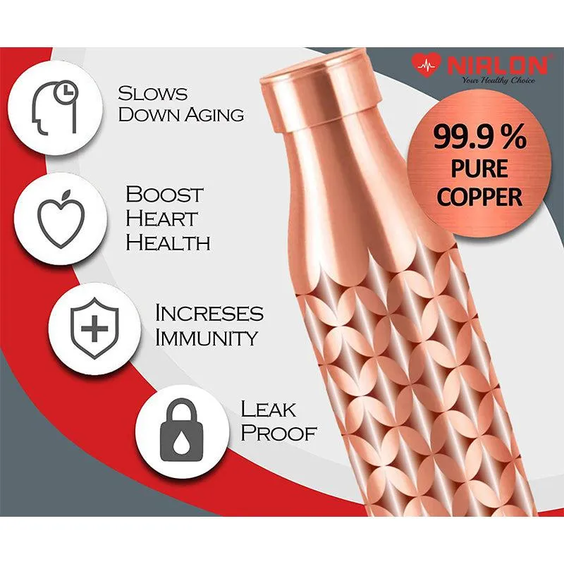 Salvatrix Copper Water Bottle - 1000 mL media 4