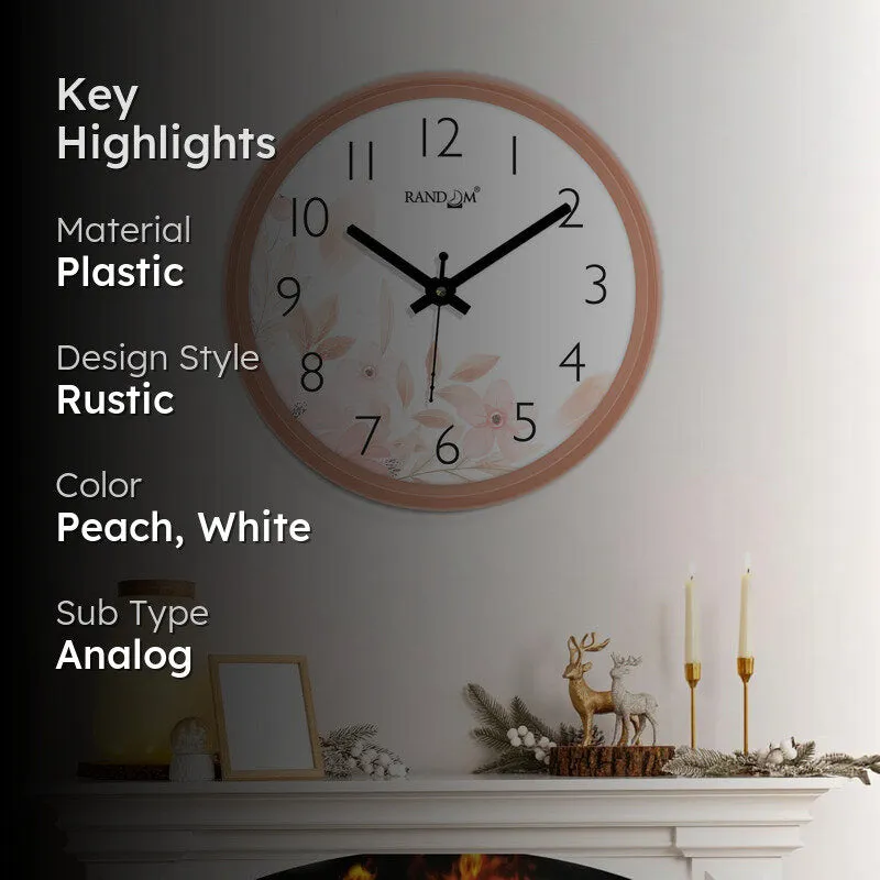 Chrono Wave Analog Wall Clock media 2