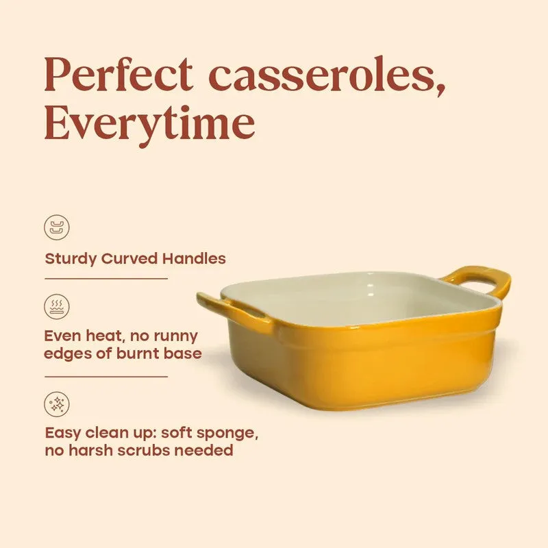 Cumin Co Ceramic Baking Trays - Mustard media 7