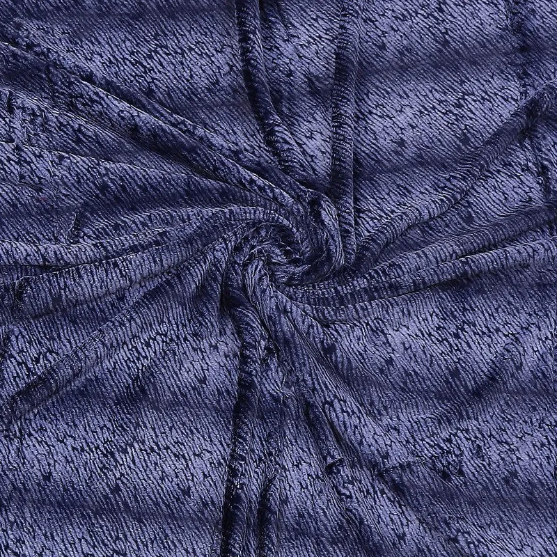 Monte Carlo Azure Dreamscape Blanket (Blue) - 850 GSM media 7