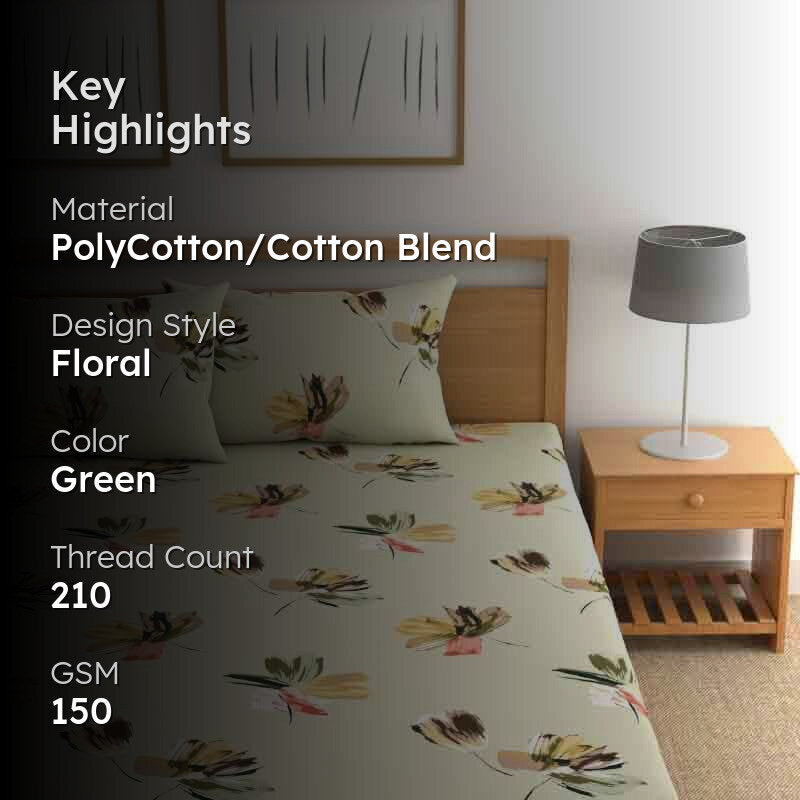 Cleantha Bedsheet - 150 GSM media 2