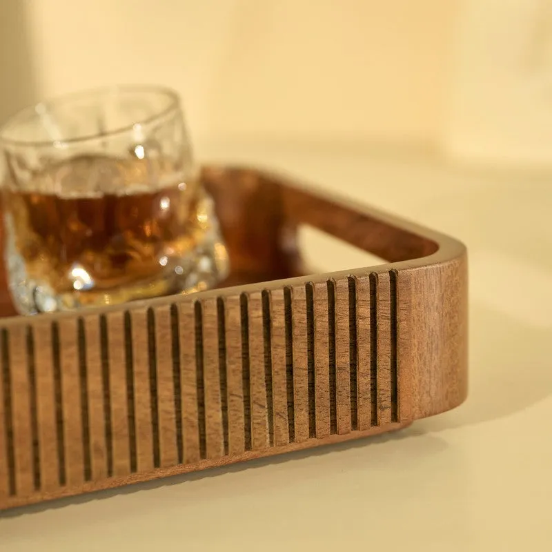 Duet Nested Wooden Serving Trays - Set Of Two media 9
