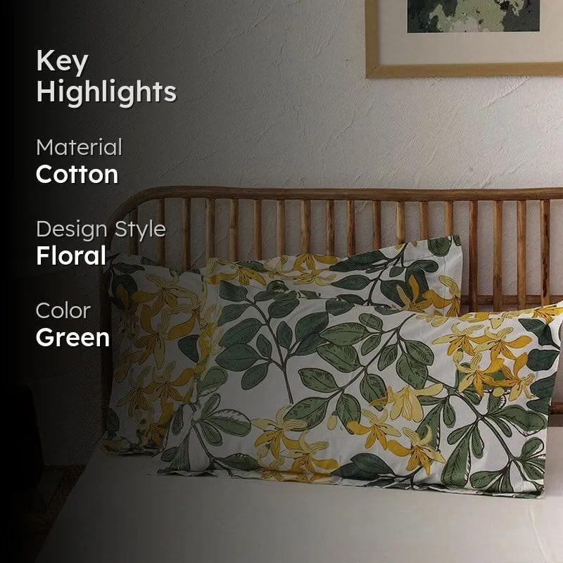 Moringa Pillow Cover - Green media 2