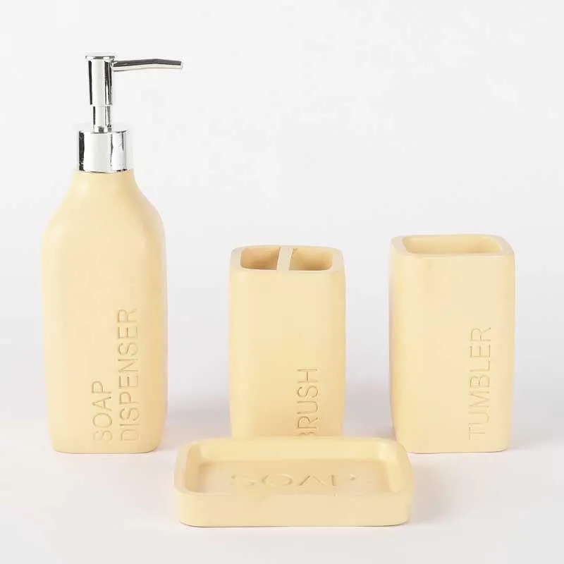 Chromatic Bathroom Set - Yellow media 3
