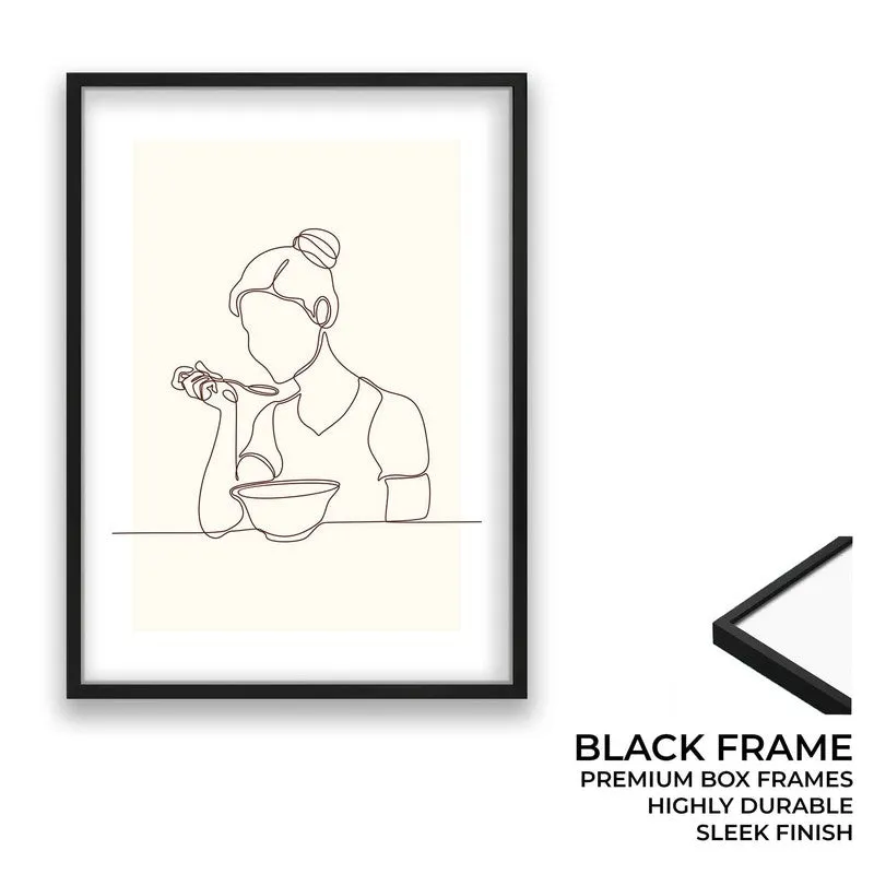 FigureLine Archival Canvas Wall Art - Black media 8