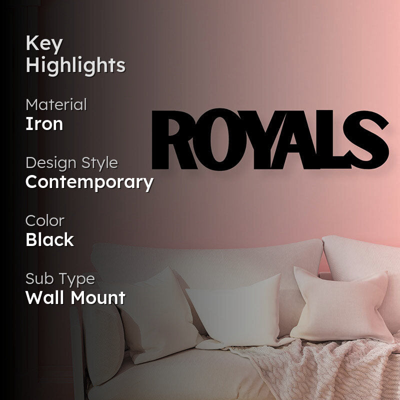 Royals Iron Wall Accent media 2