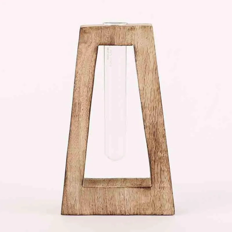 Rhombus Testube Planter - Brown media 6