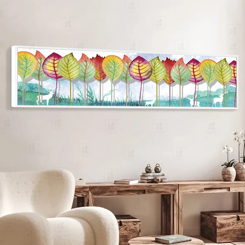 Leaves Of Color Canvas Wall Art media 1