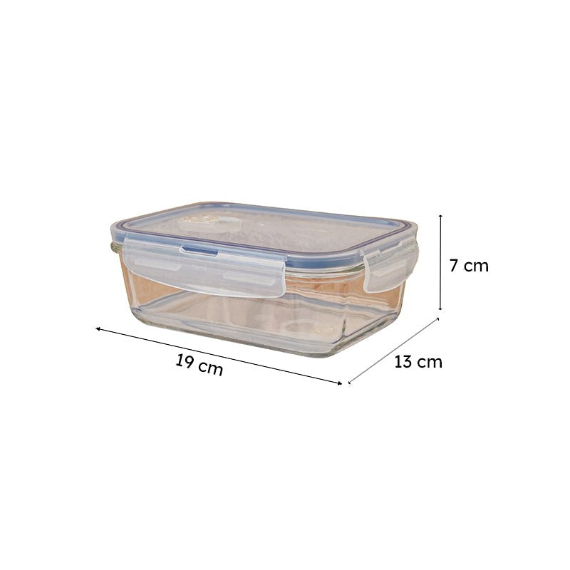 Jisu Nidora Transparent Storage Container (800 ML) - Set Of Three media 6