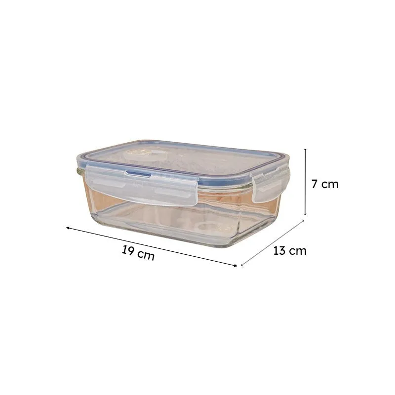 Jisu Nidora Transparent Storage Container (800 ML) - Set Of Three media 6