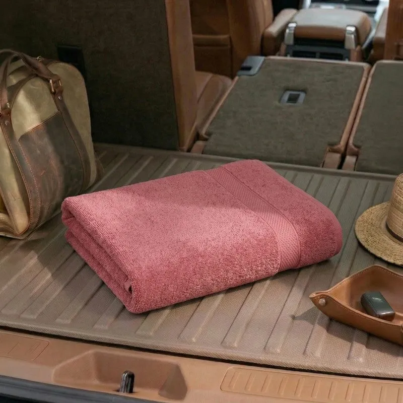 Monte Carlo Dry Nest Pure Cotton Bath Towel - Mauve media 3