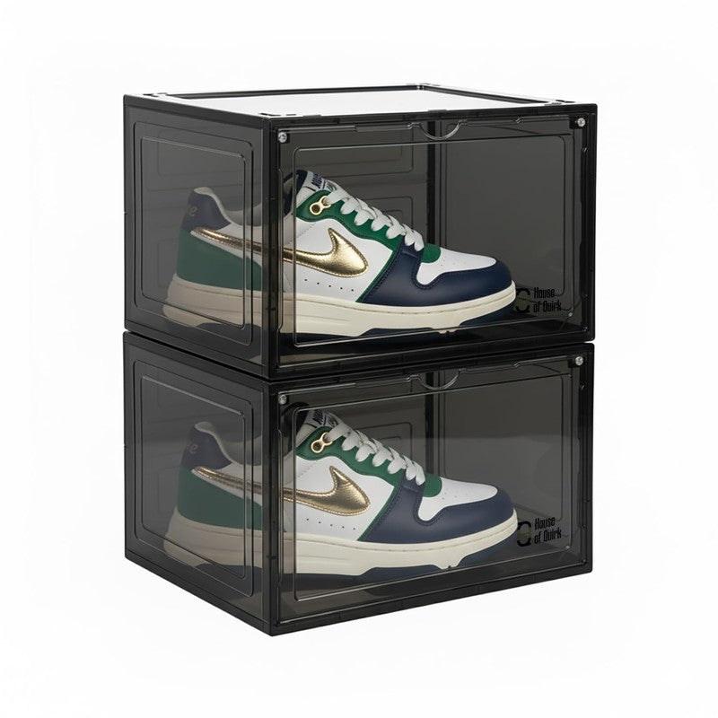 Pair Keep Shoe Rack (Black) - Set Of Two media 4