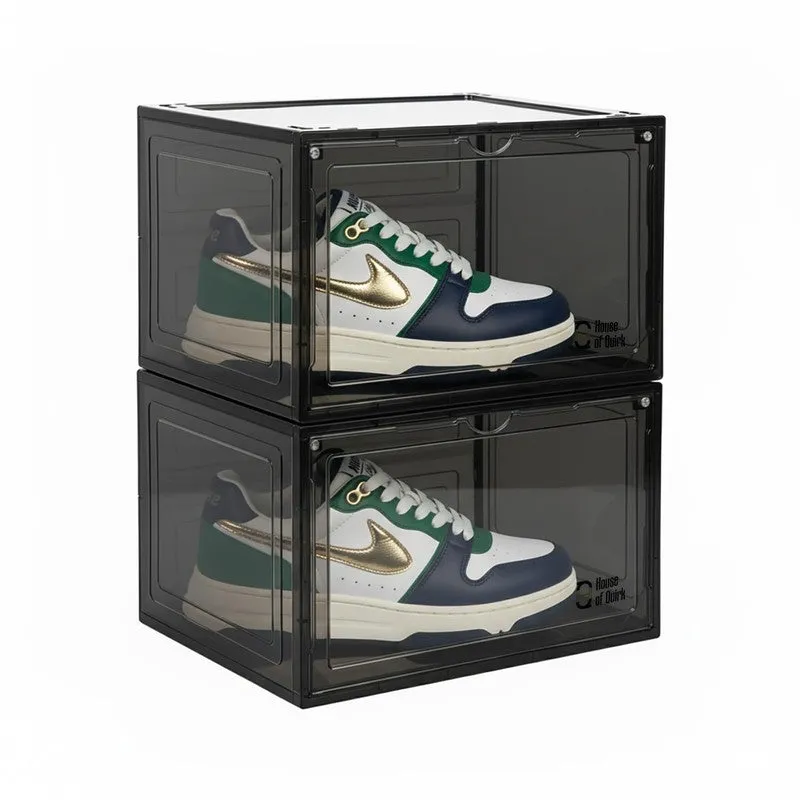 Pair Keep Shoe Rack (Black) - Set Of Two media 4