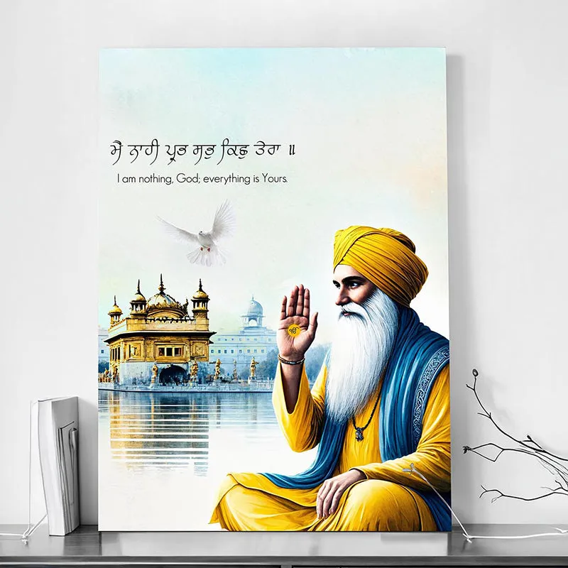 Guru Gobind Blessings Wall Art media 4