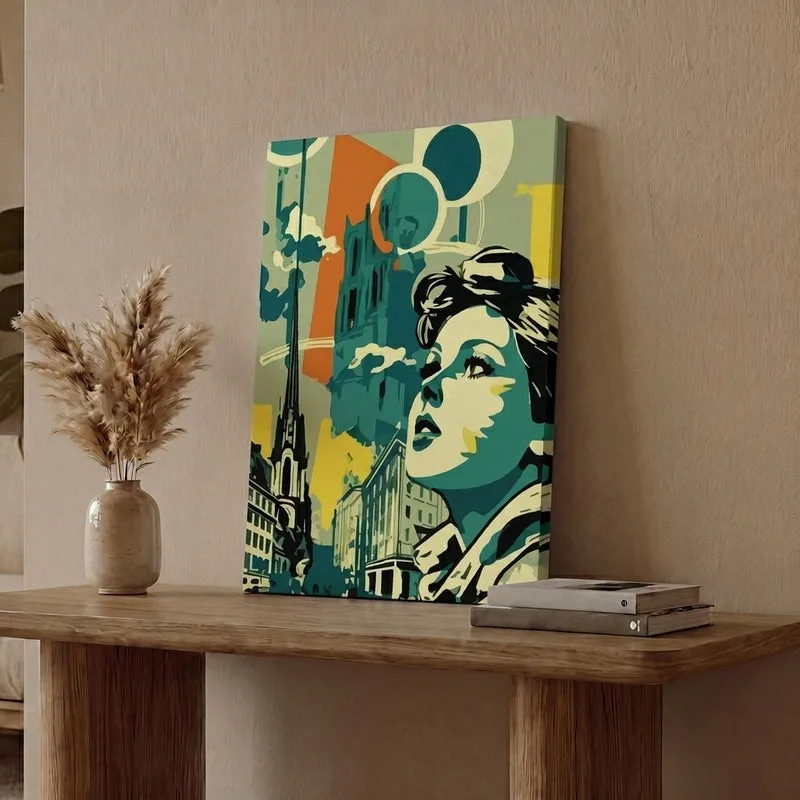 City Girl Canvas Wall Painting media 1