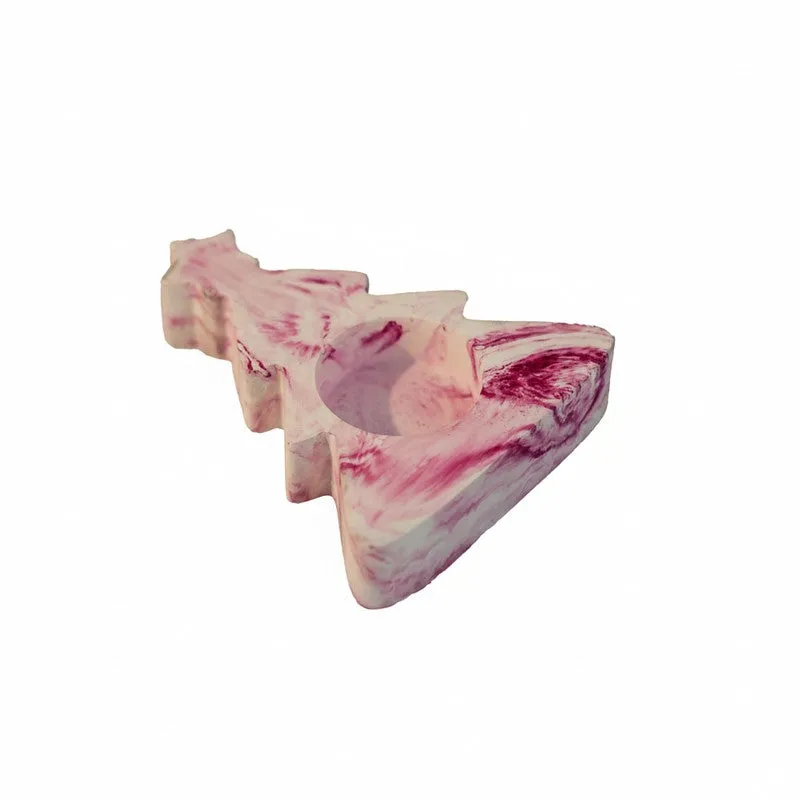 Christmas Festo Tealight Candle Holder - Pink media 4