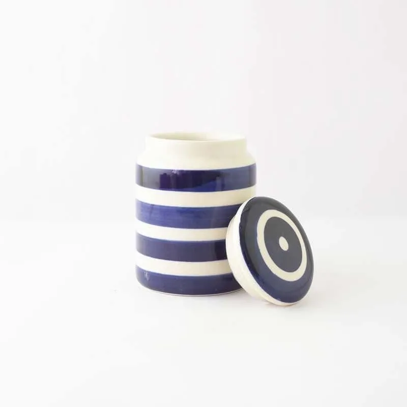 Blue Eye Striped Jar (700 mL) media 4