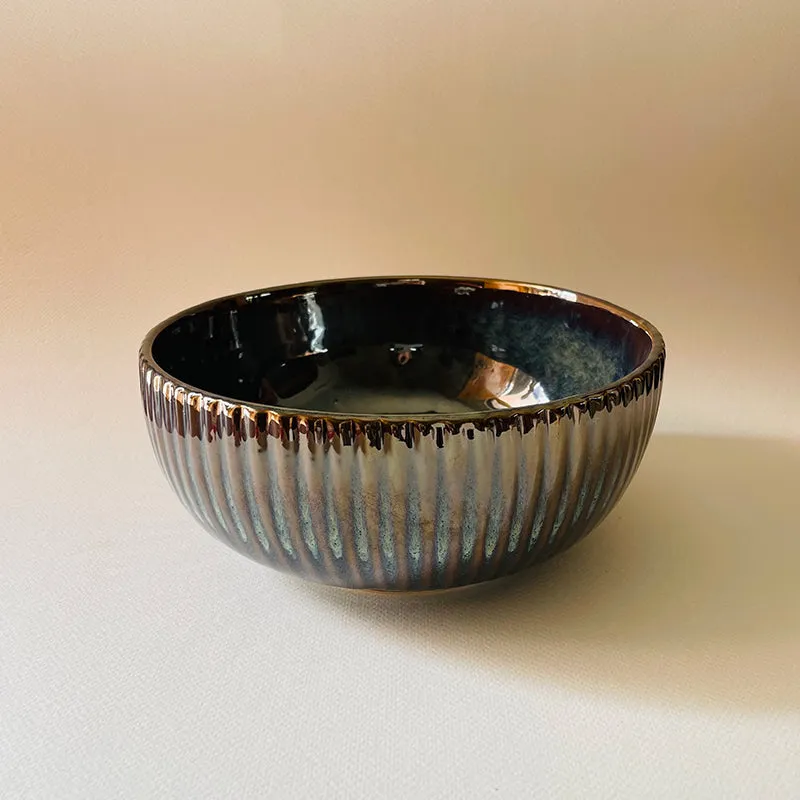 Olive Glow Serving Bowl - 2000 ML media 1