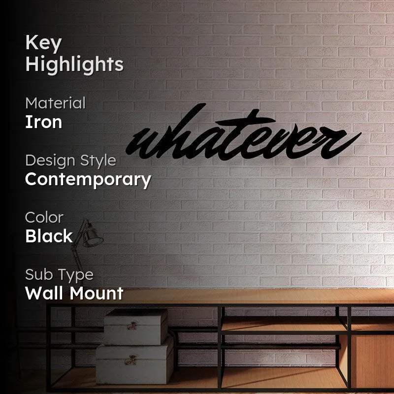 Whatever Iron Wall Accent media 2