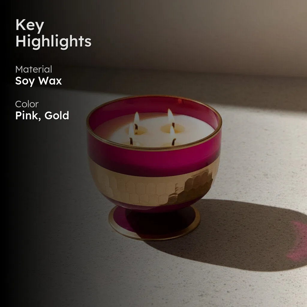 Mogra Scented Fruit Bowl Candle media 2