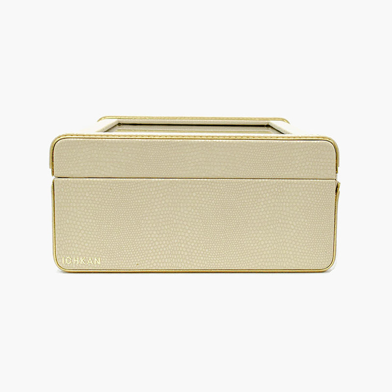 Tisquo II Faux Leather Watch Organizer - Ivory media 4