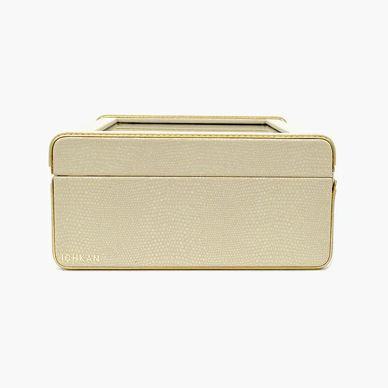 Tisquo II Faux Leather Watch Organizer - Ivory media 4