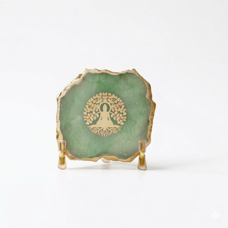 Bodhivriksha Agate Showpiece media 4
